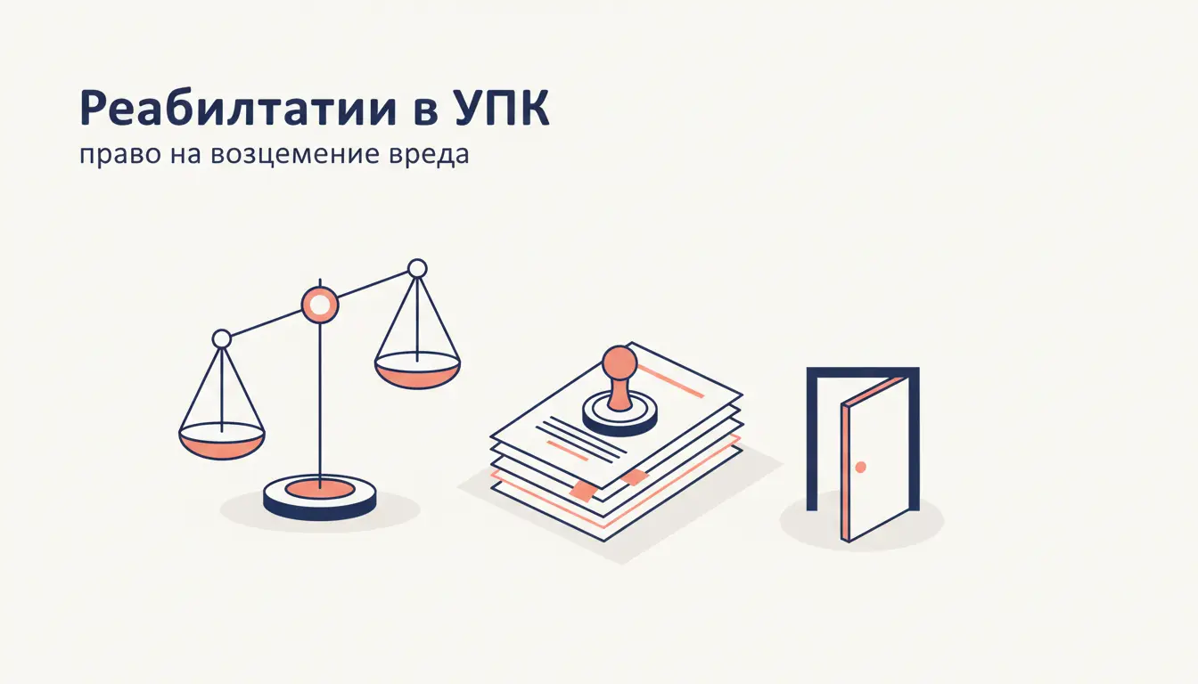 Реабилитация в УПК РФ: основания, порядок, возмещение вреда