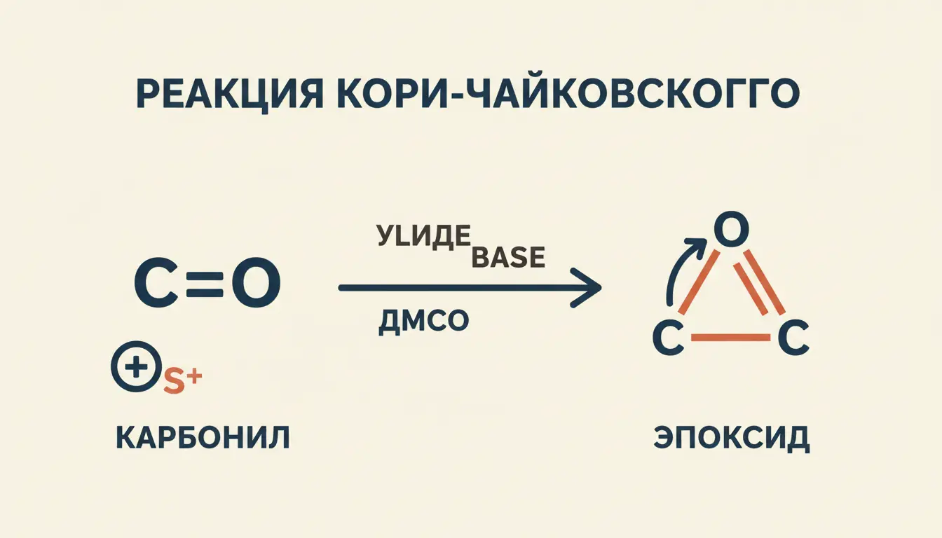 Реакция Кори-Чайковского: эпоксиды и циклопропаны