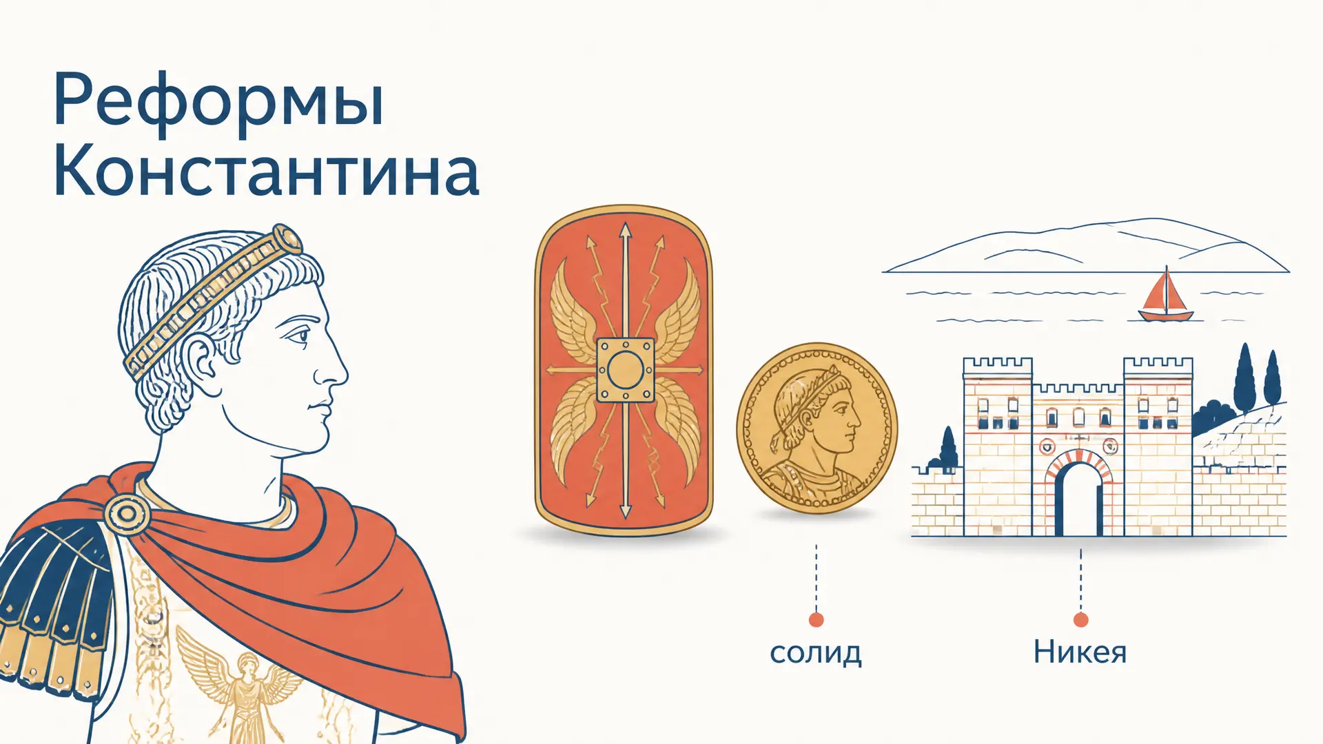 Реформы Константина Великого: армия и вера