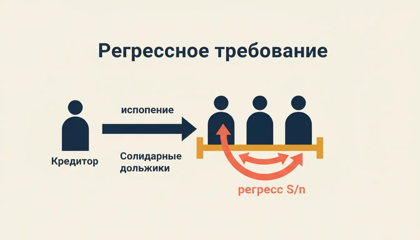 Регрессное требование солидарного должника по ст. 325 ГК