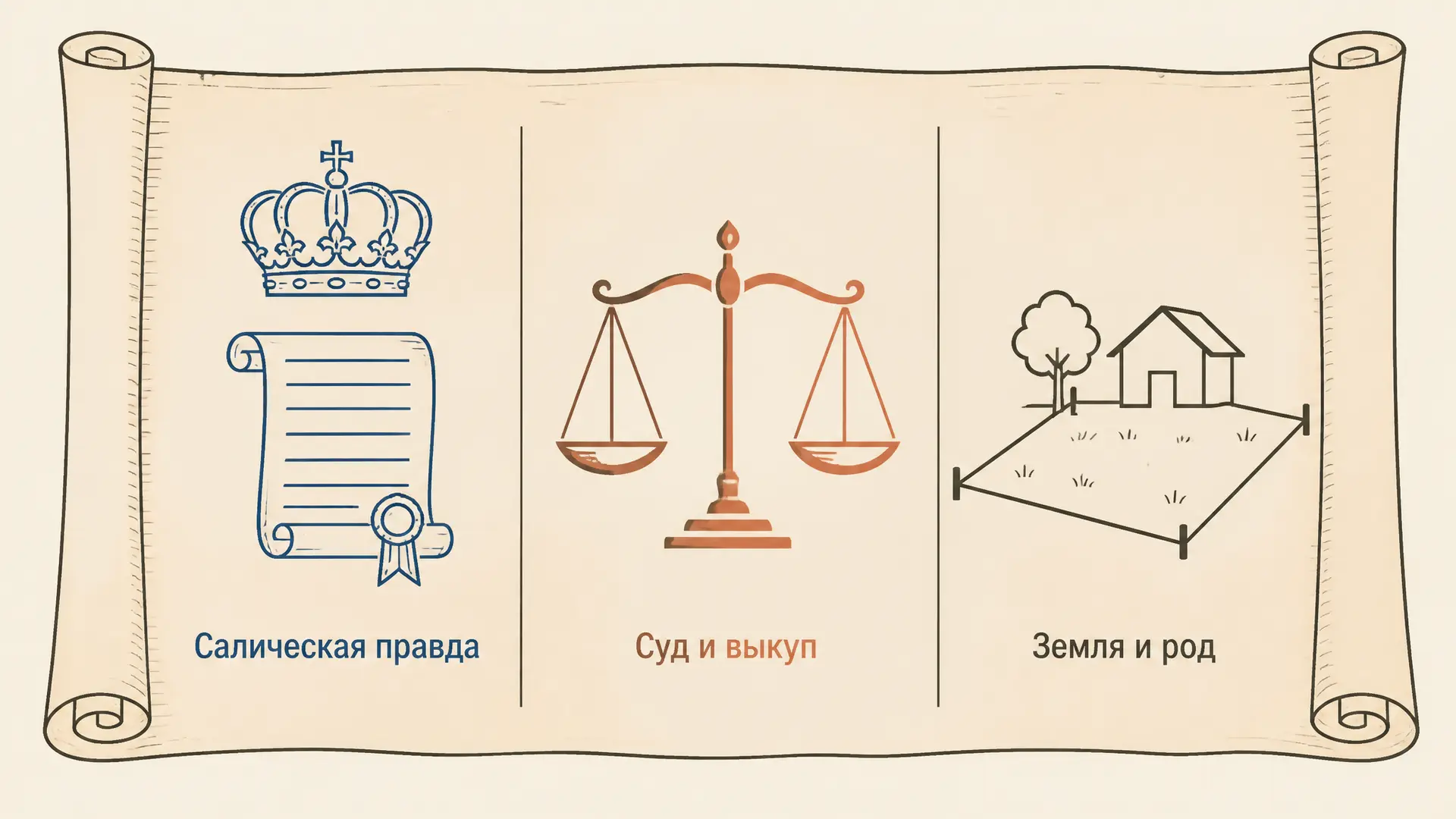 Салическая правда: право франков и «салическое» наследование