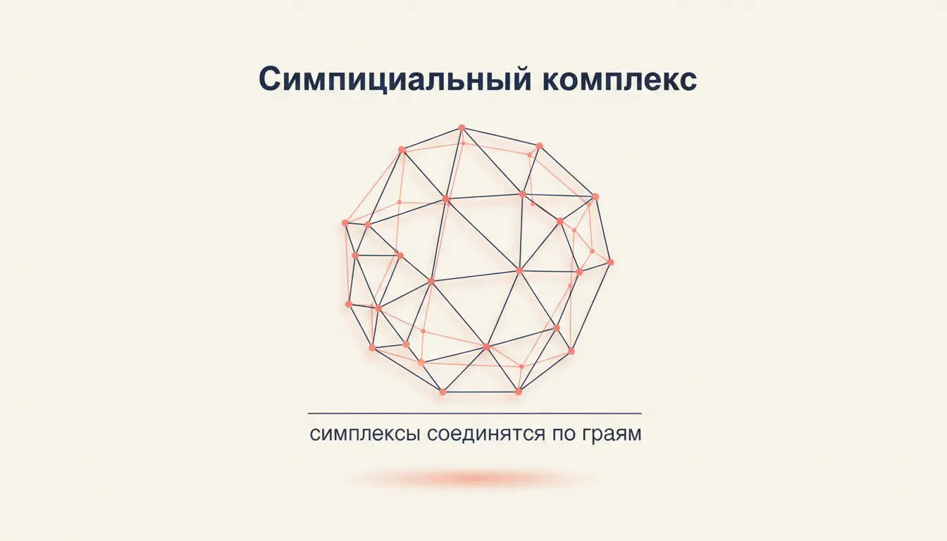 Симплициальный комплекс: вершины, грани и гомологии