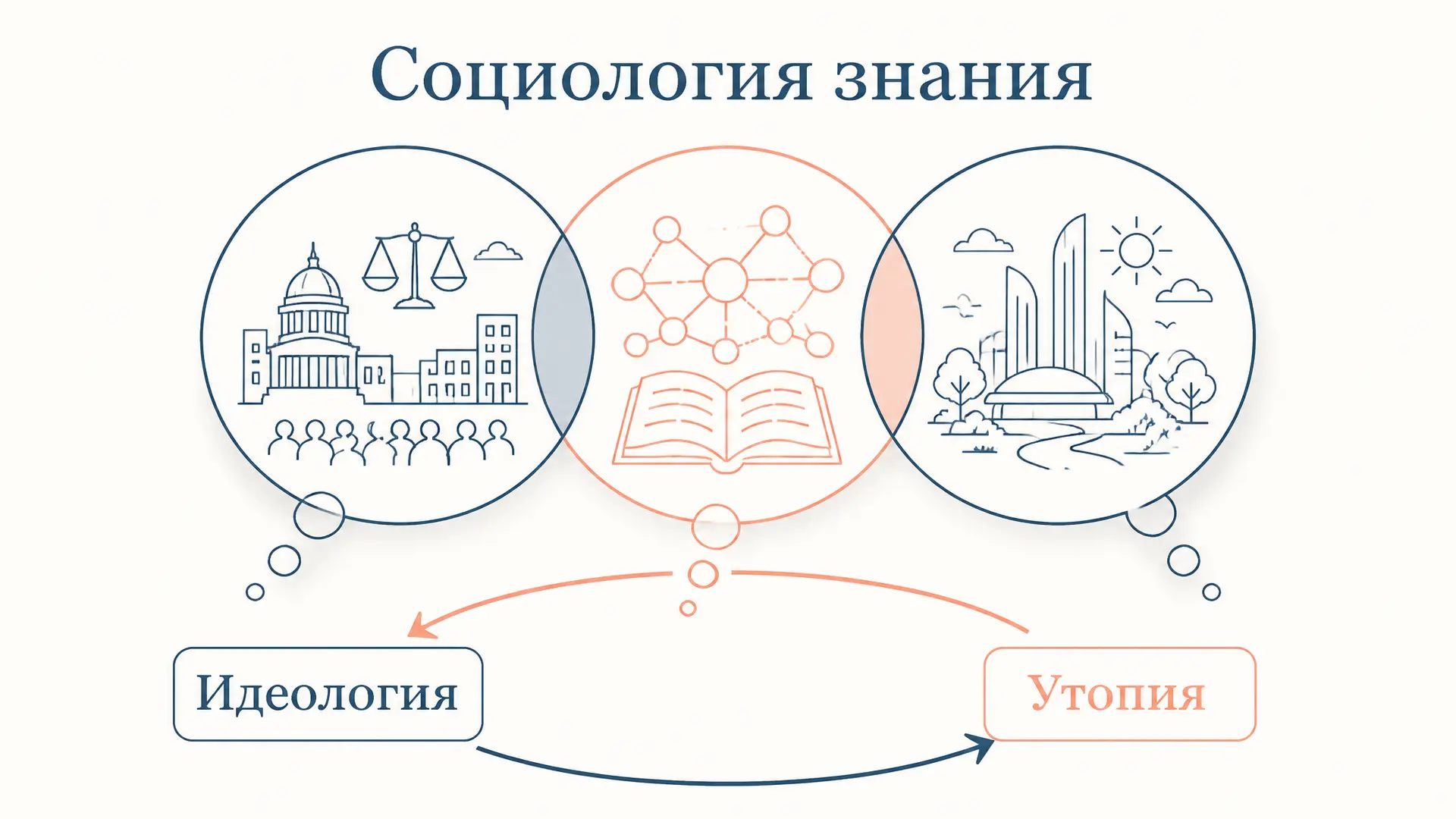 Социология знания Манхейма: идеология и утопия