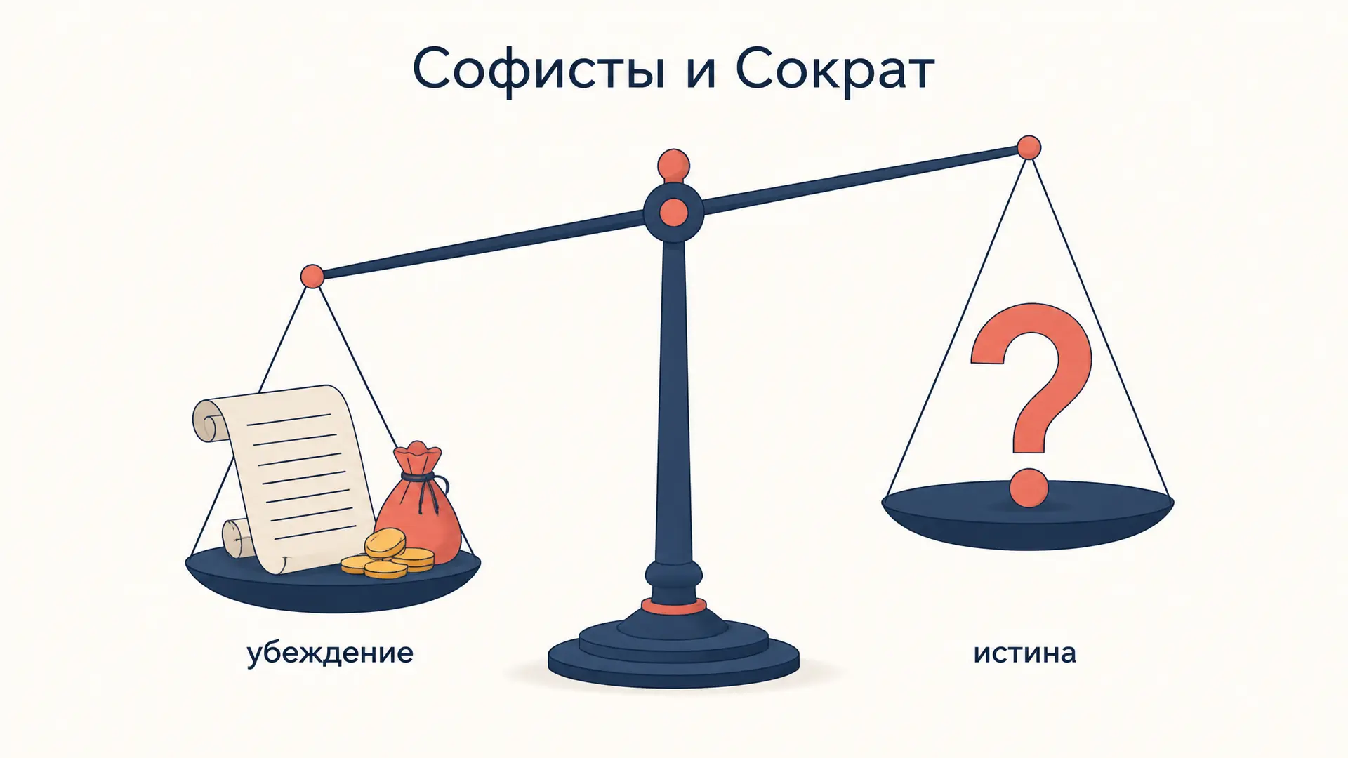 Софисты и Сократ: спор об истине и добродетели