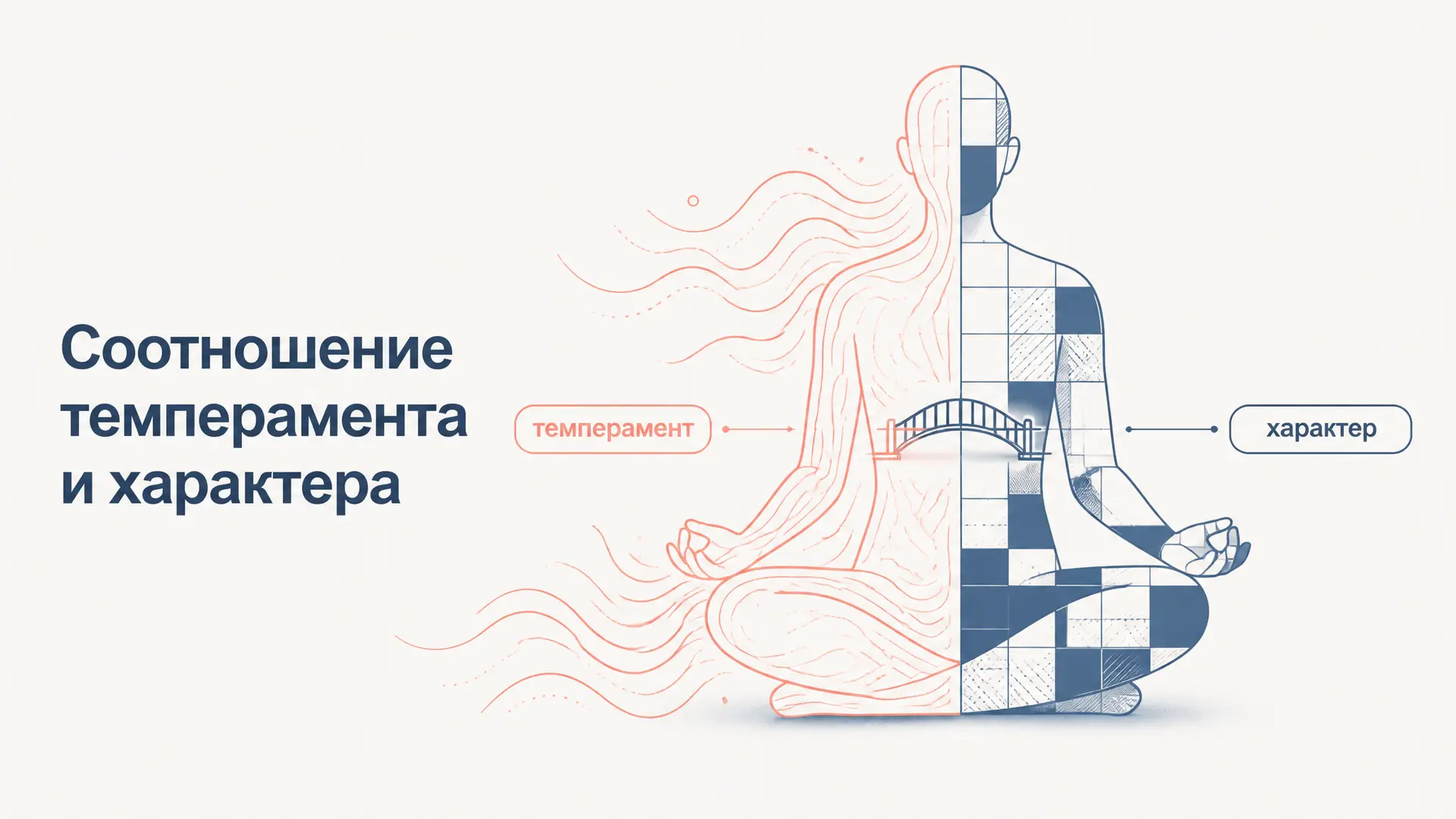 Соотношение темперамента и характера: в чём разница