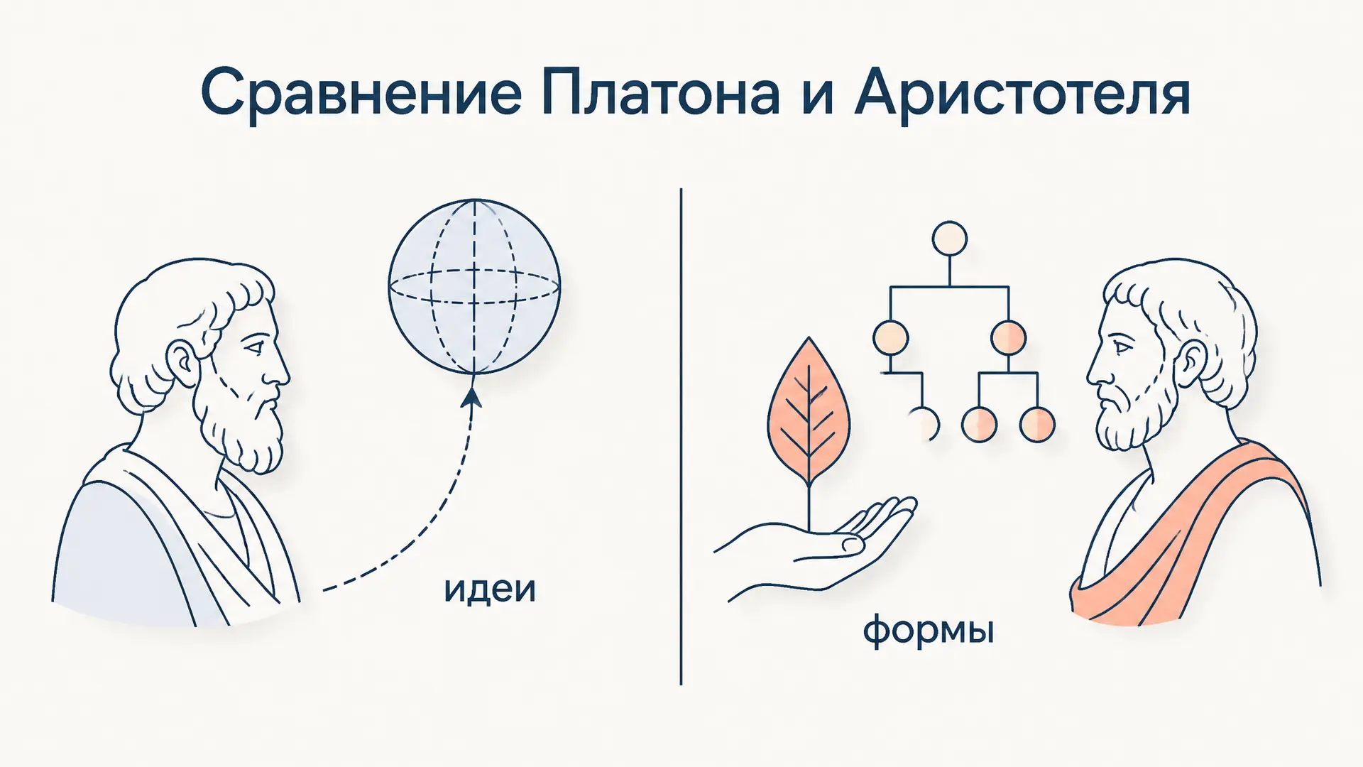 Сравнение Платона и Аристотеля: 5 различий