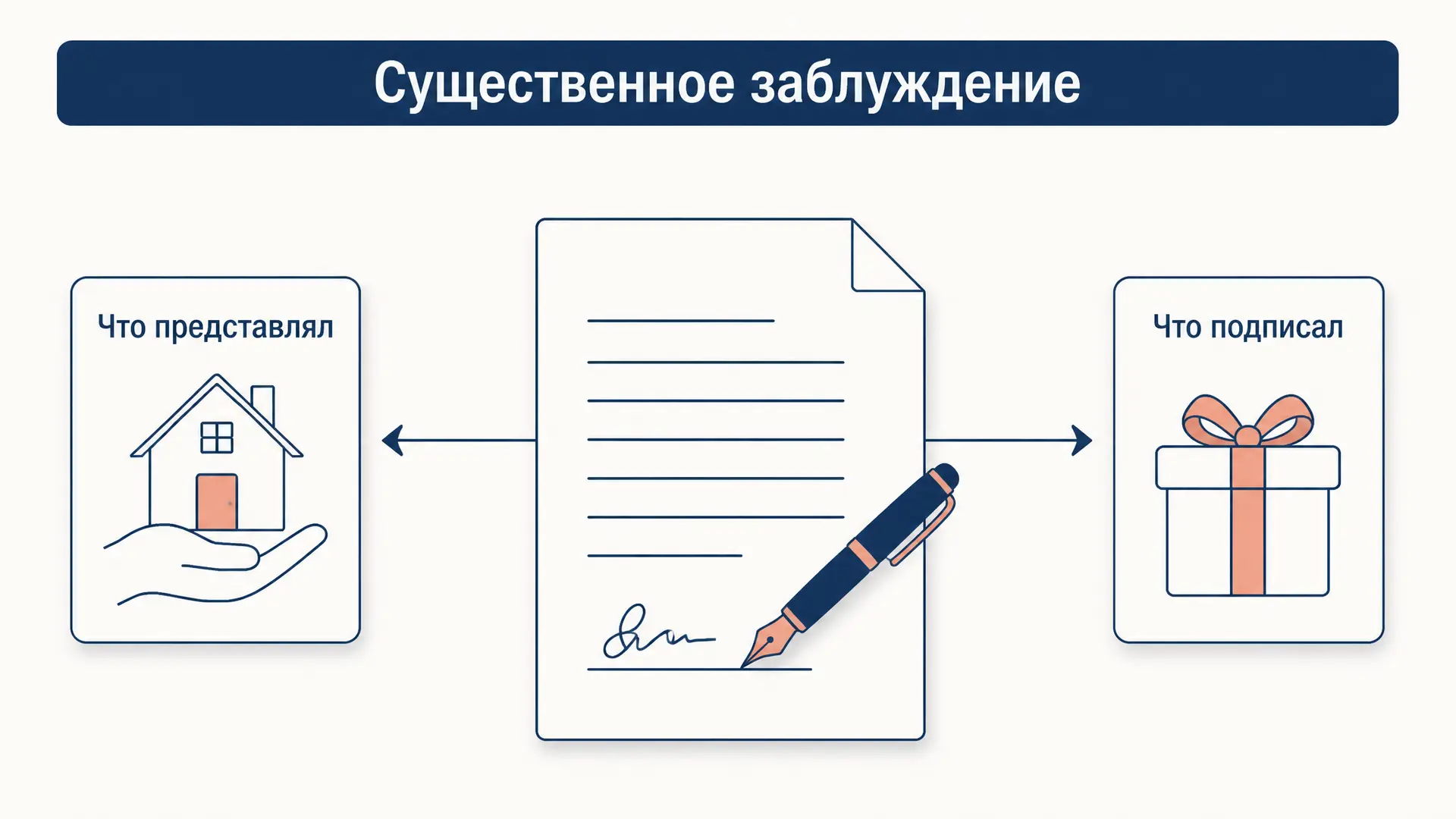 Существенное заблуждение: оспаривание сделки по ст. 178 ГК