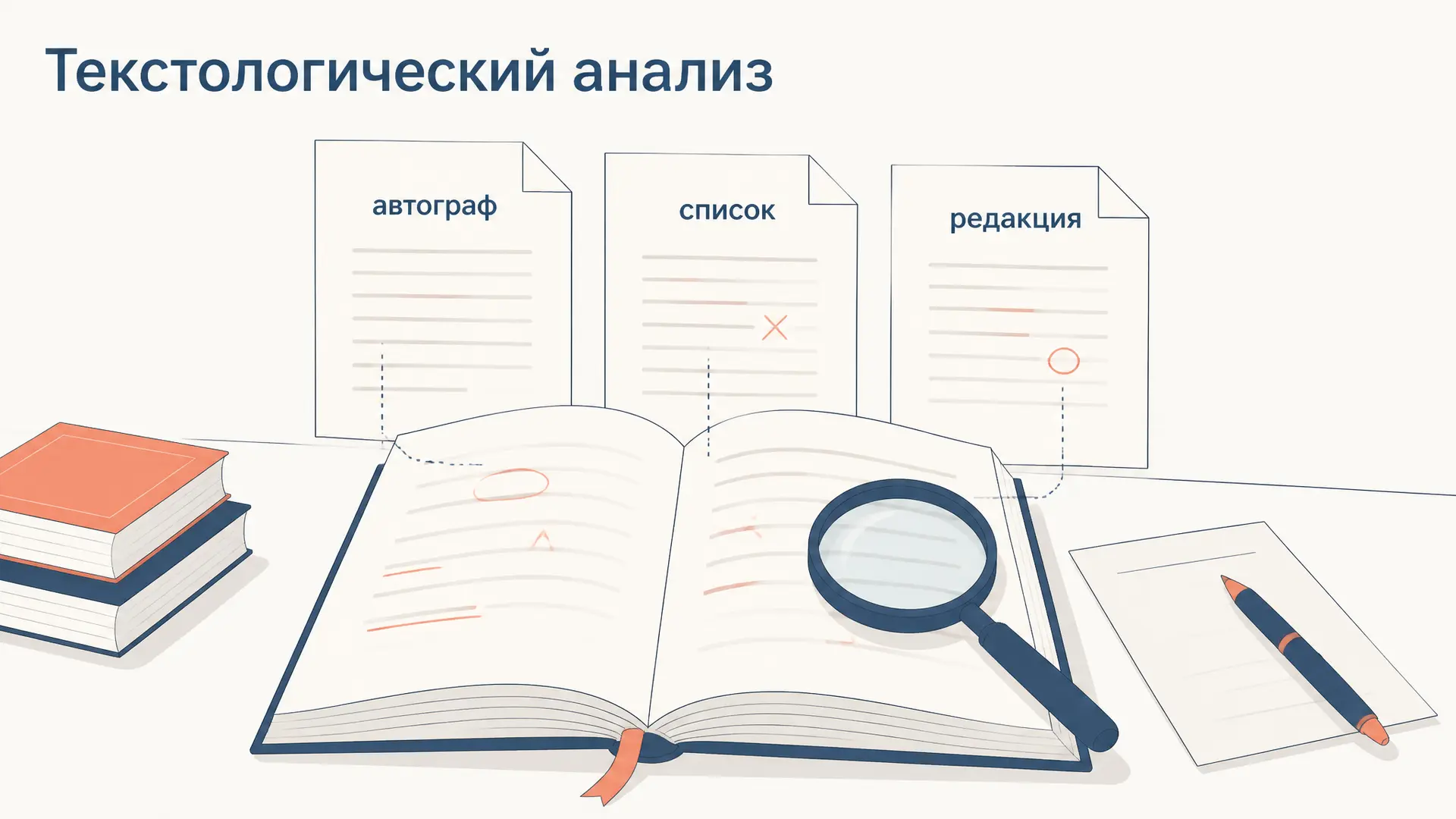 Текстологический анализ: как установить основной текст
