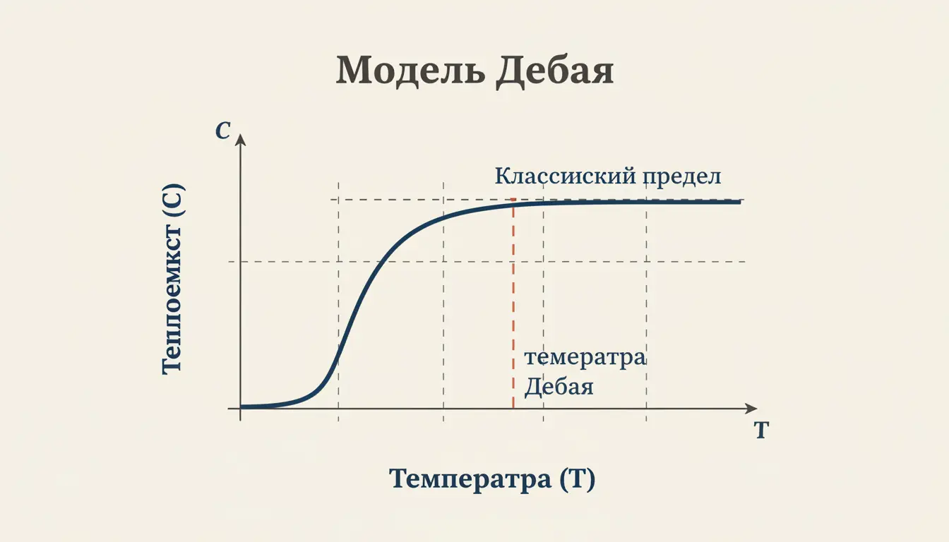 Температура Дебая и теплоёмкость