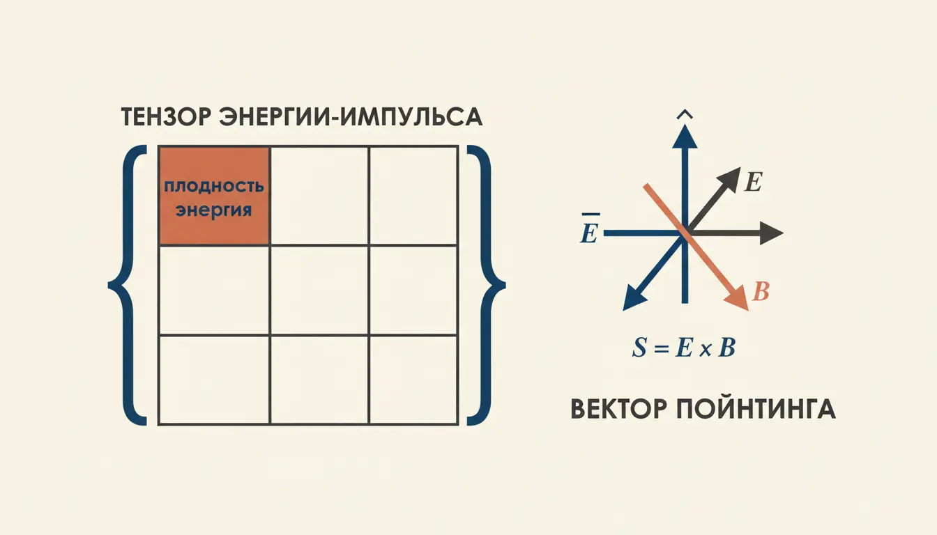 Тензор энергии-импульса электромагнитного поля
