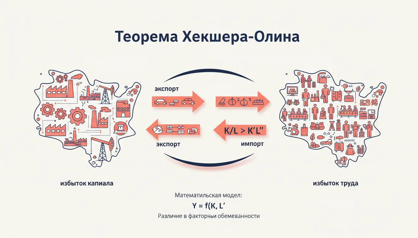 Теорема Хекшера-Олина: что и почему экспортирует страна