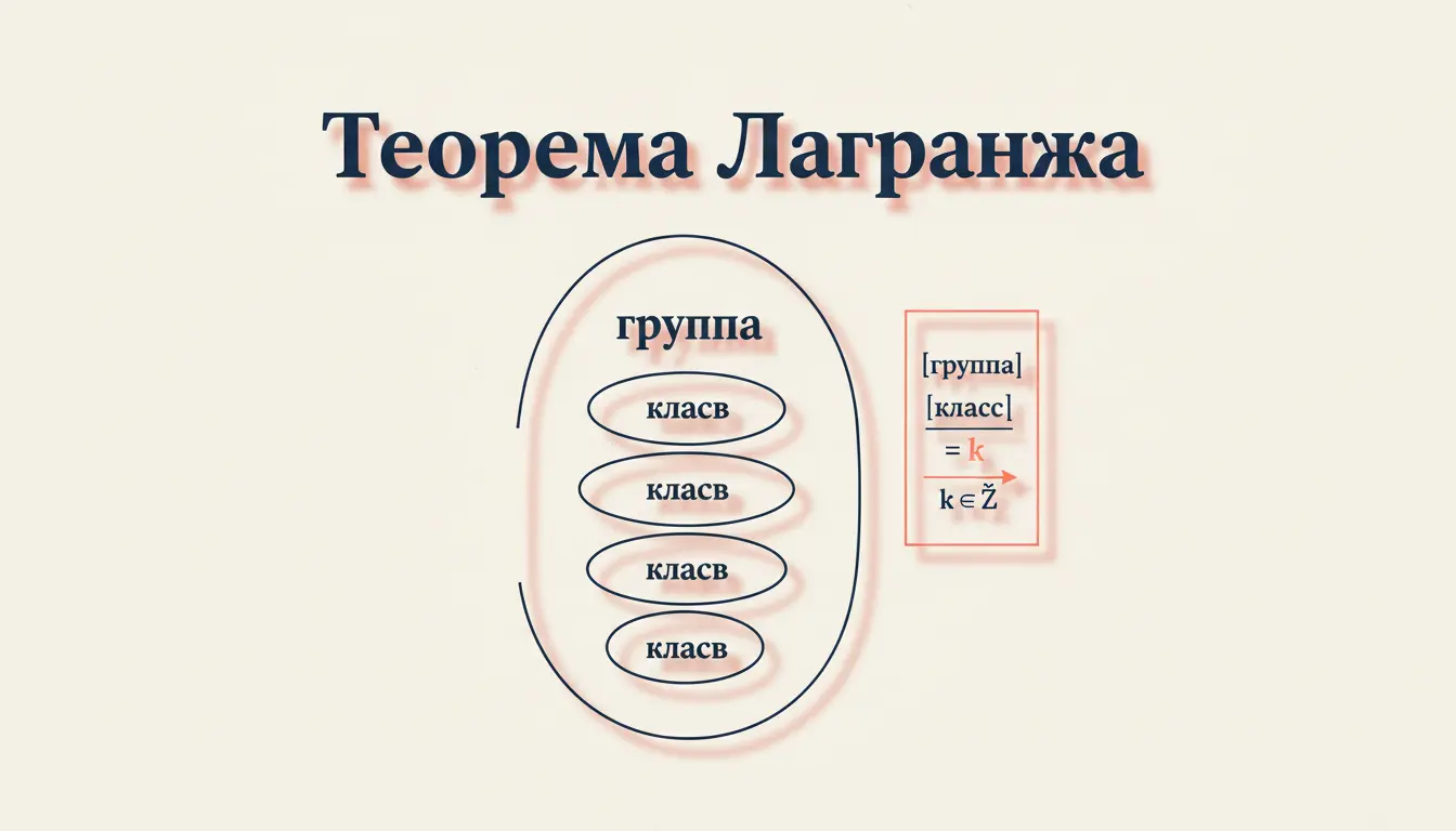 Теорема Лагранжа для групп: порядок, индекс, следствия