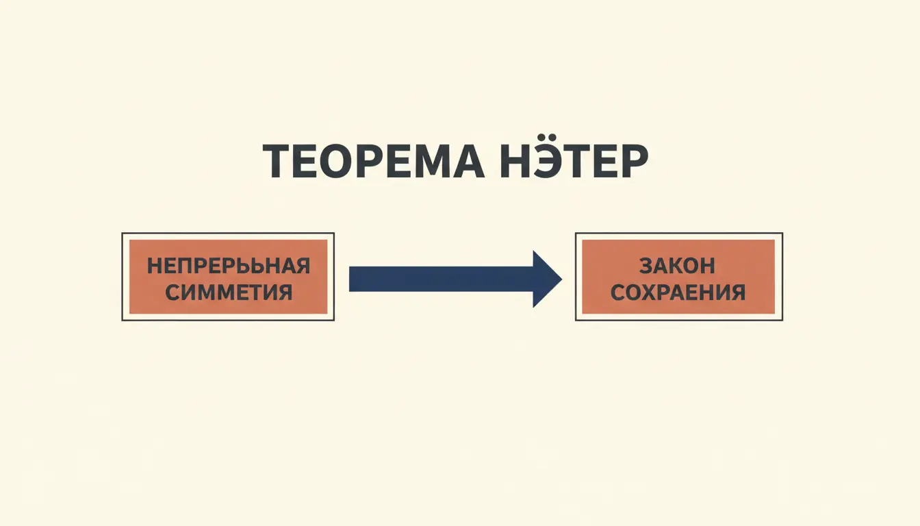 Теорема Нётер: симметрии и законы сохранения