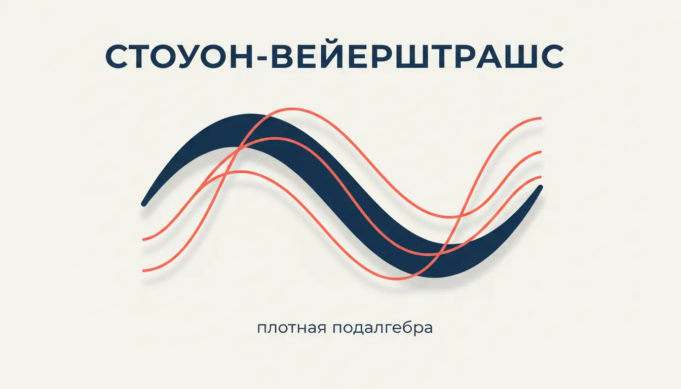 Теорема Стоуна-Вейерштрасса: плотность подалгебр в C(K)