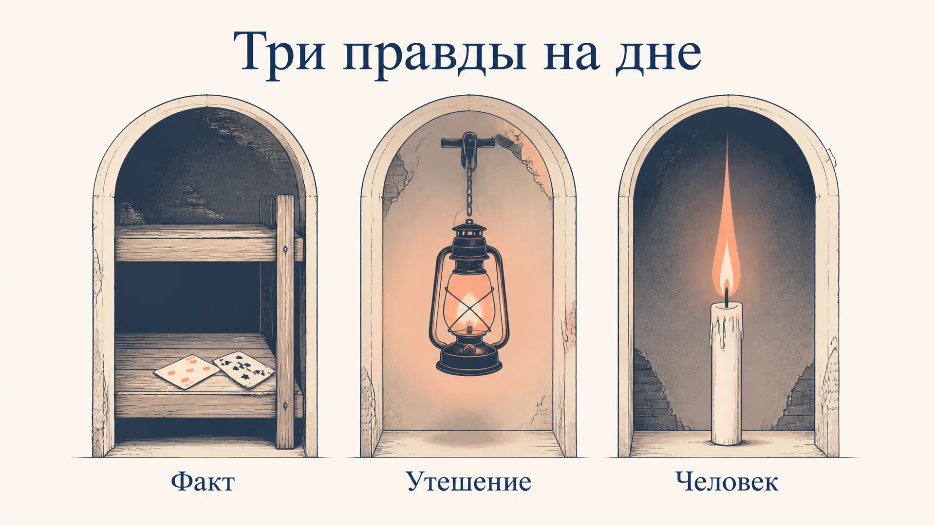 Три правды на дне: факт, утешение и вера в человека