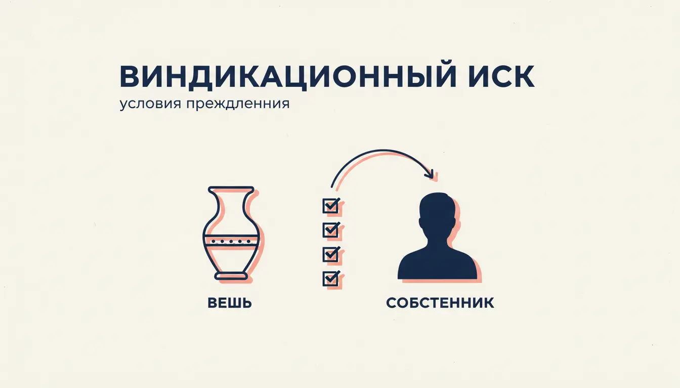 Виндикационный иск: условия предъявления