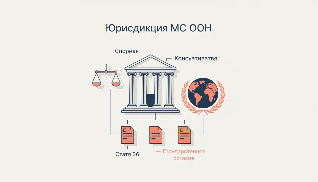 Юрисдикция Международного суда ООН: виды и основания