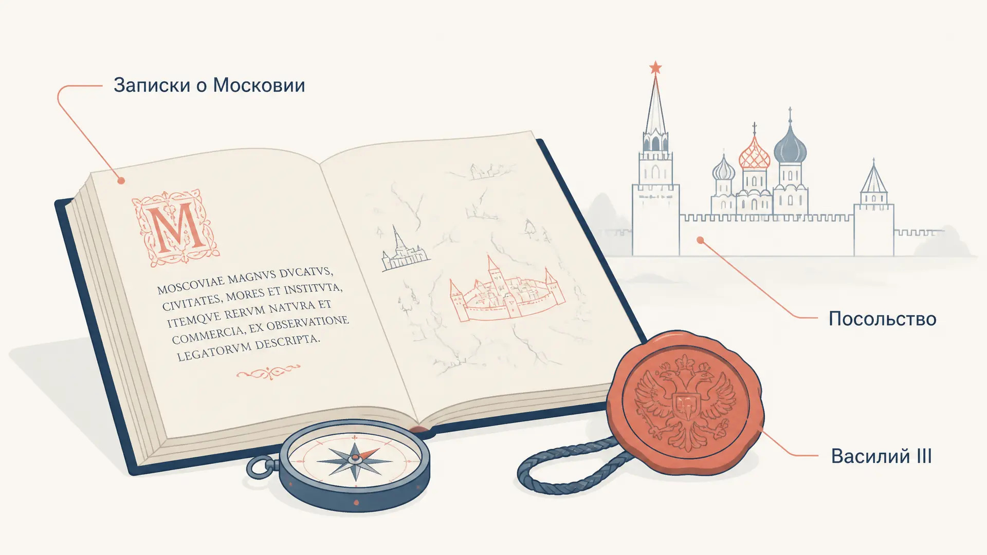 Записки о Московии Герберштейна: разбор источника