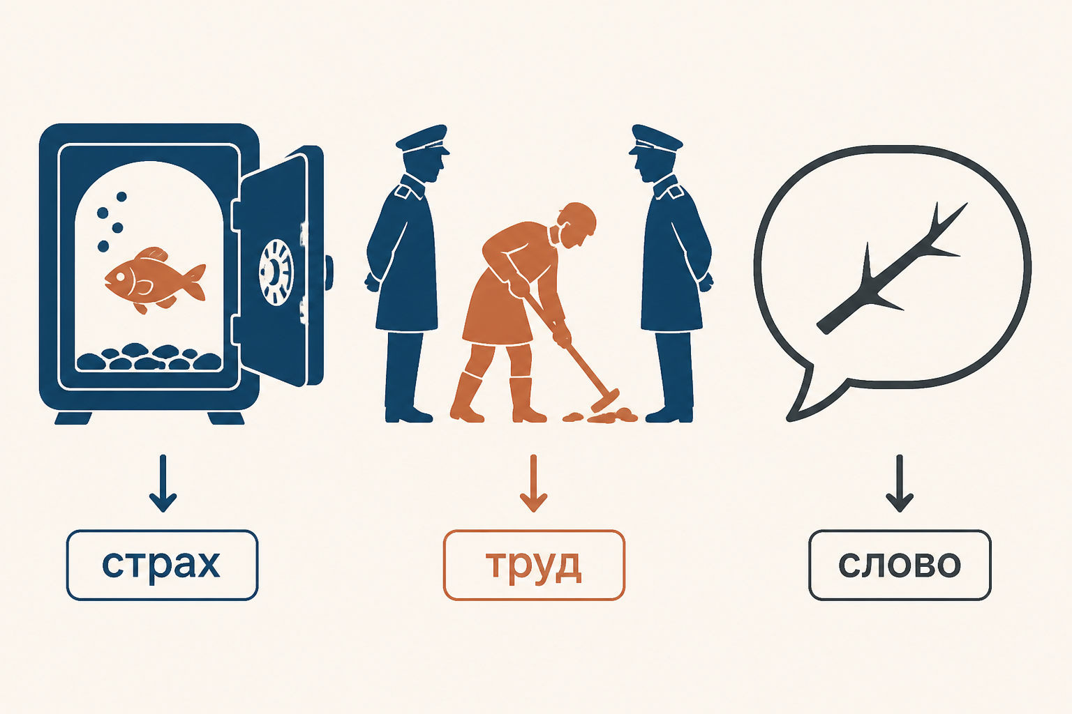 Иудушка в центре семейного круга: мягкая речь расходится наружу как сеть контроля