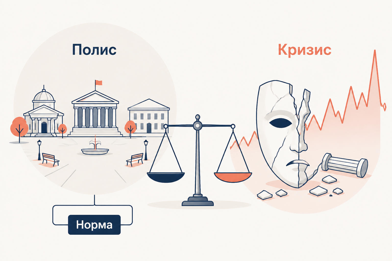 Контраст политической нормы и кризиса в чтении Фукидида