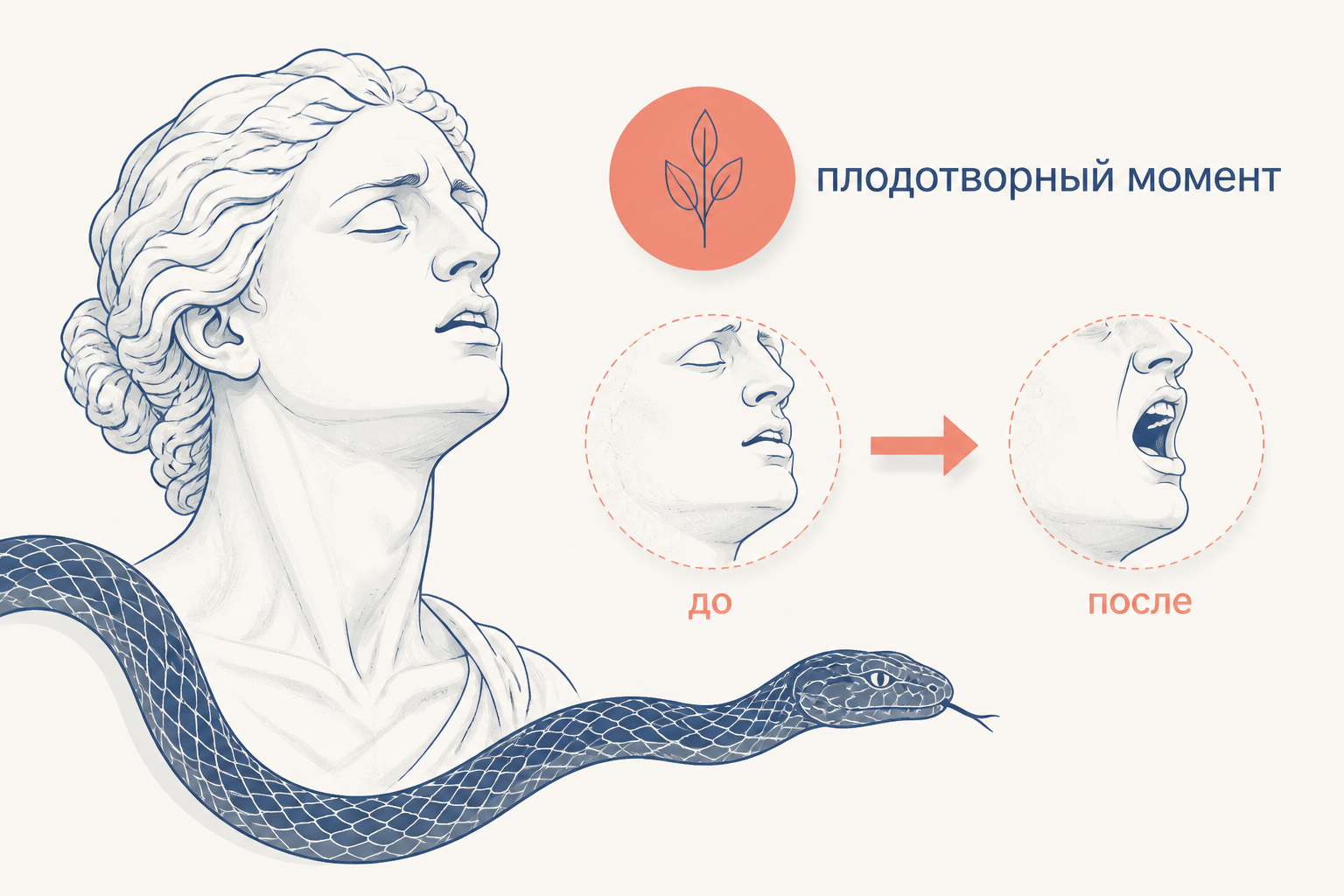 Плодотворный момент: зритель мысленно продолжает сдержанное движение Лаокоона