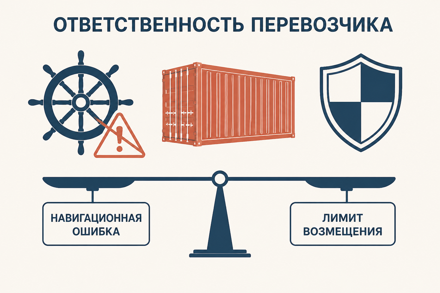 Баланс ответственности перевозчика и возмещения груза