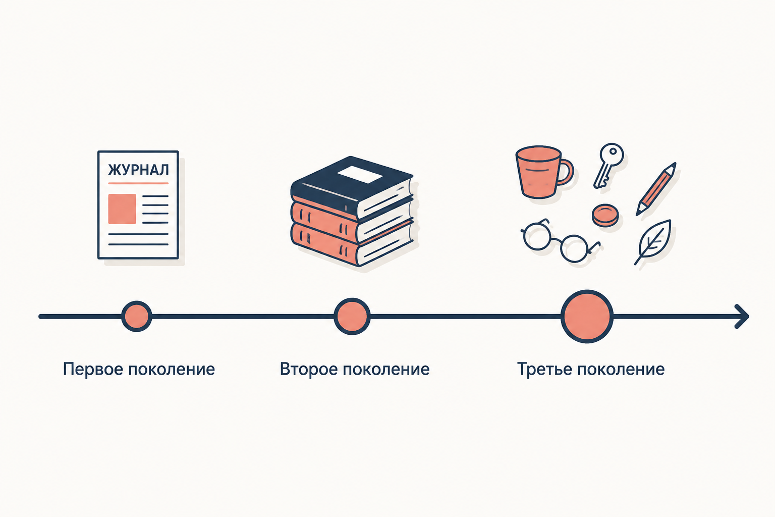 Три поколения школы Анналов на временной оси: журнал, книги Броделя и предметы повседневности