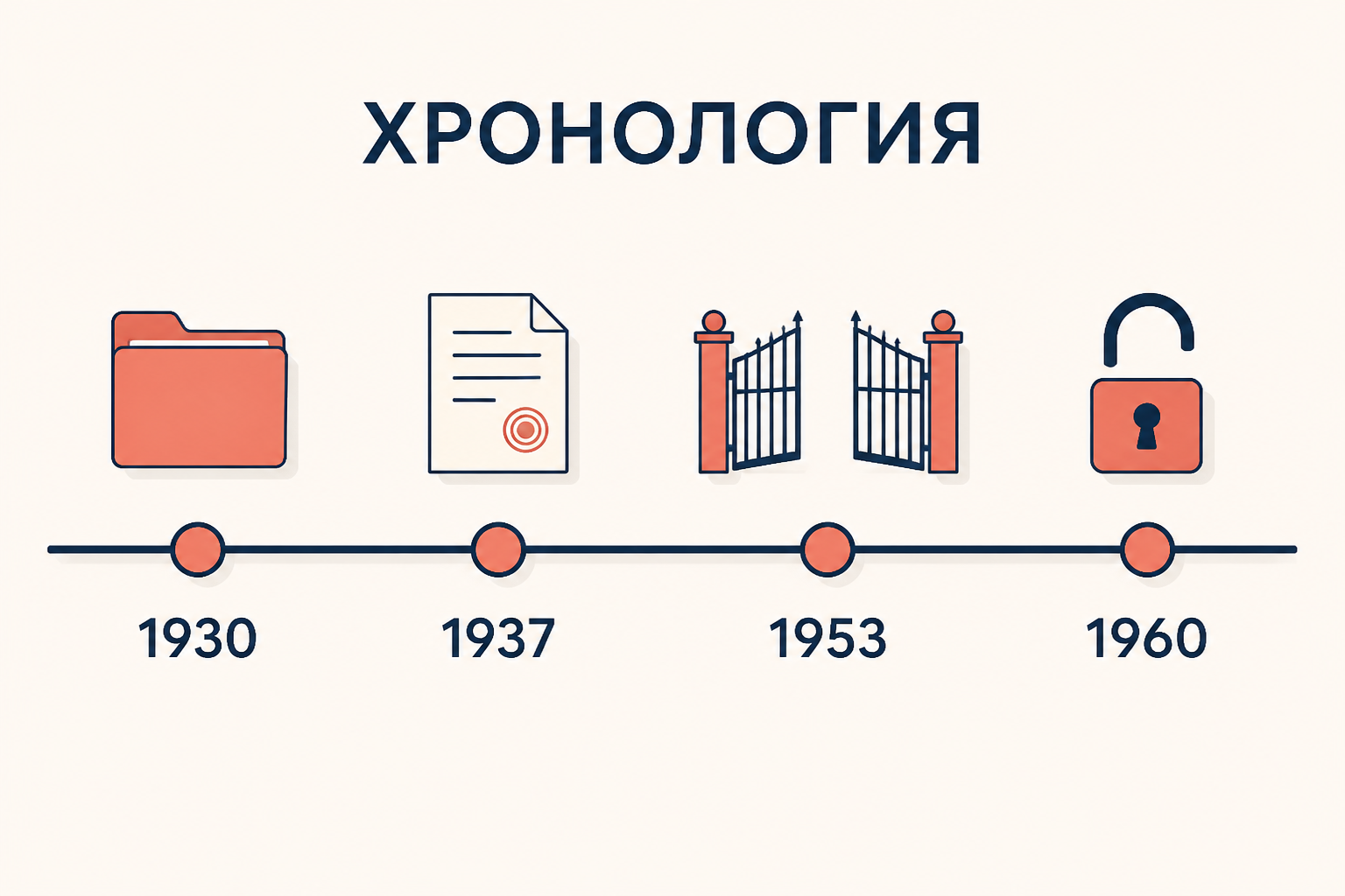 Хронология системы ГУЛАГ: 1930, 1937, 1953 и 1960 годы