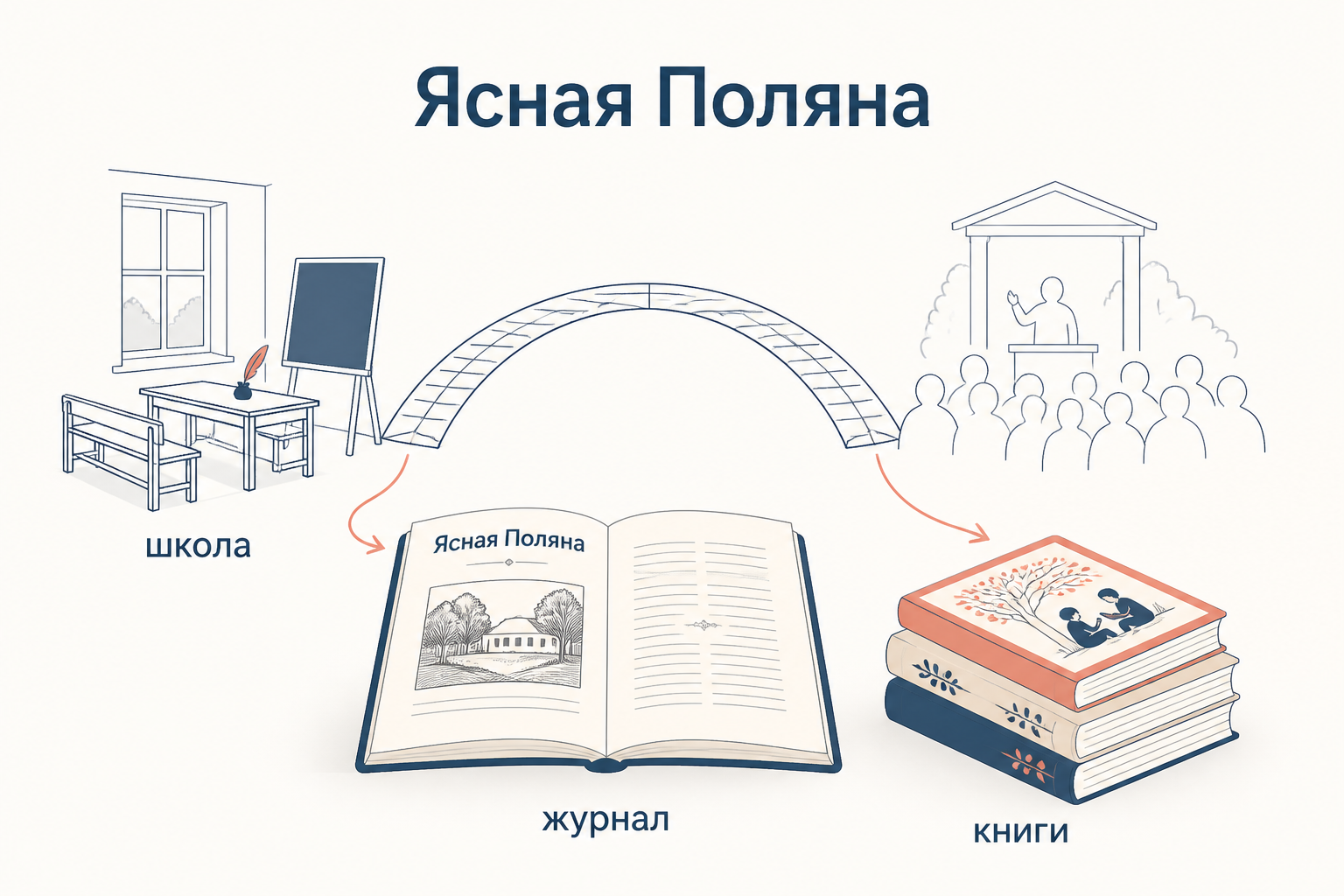 Журнал «Ясная Поляна» и тетради учеников: педагогический опыт превращается в публичное обсуждение